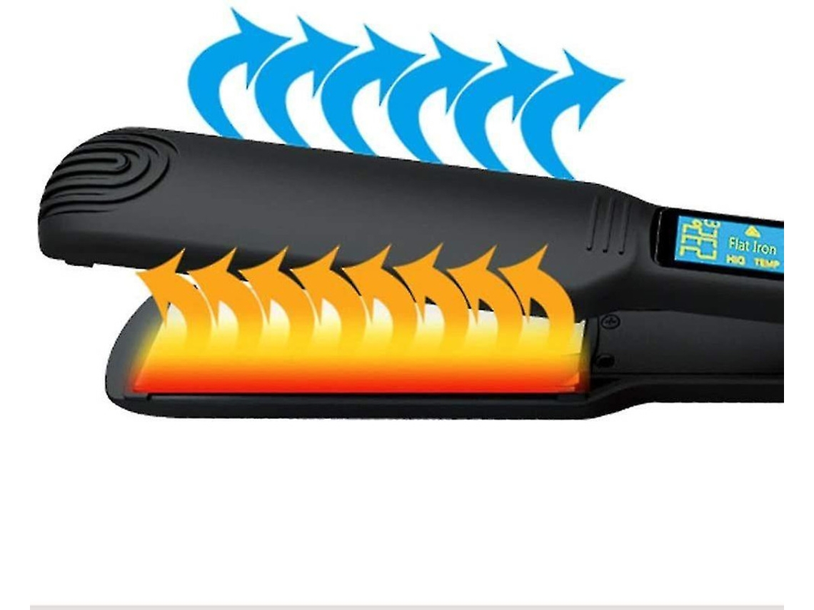 Plancha de pelo YIZHOOD Adc120 150 a 200 ℃ Negro