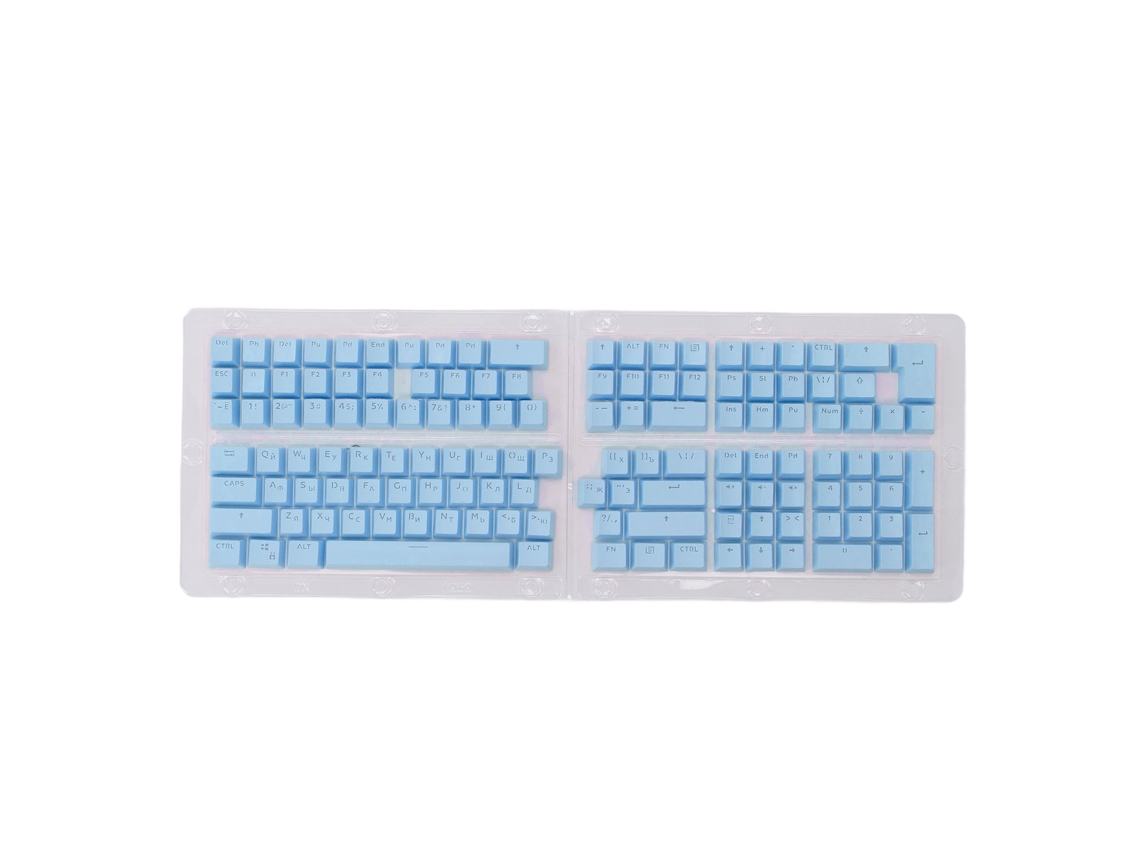 132 Teclas Rusas, Perfil Oem, Abs Mate, Para Teclados Mecánicos De 61 A 108 Teclas.