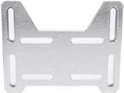 Soporte De Adaptador De Montaje Regulable En Aluminio Duradero Para Kit De Placa Mini Vélo Go Kart