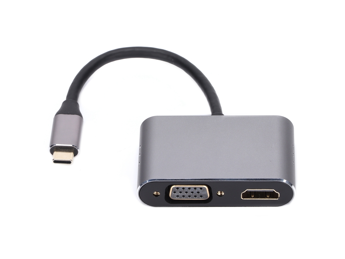 Concentrador USB tipo C portátil con transmisión de datos duradera