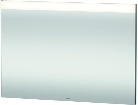 DURAVIT Buen espejo con iluminación con interruptor de pared campo de luz de borde LED arriba