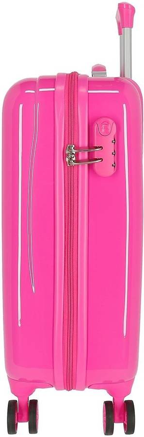 Maleta De Viaje roll road little me cabina 34 rosa 55cm niñas fucsia 38x55x20