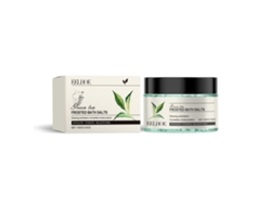 Baño exfoliante con té verde y sal gruesa