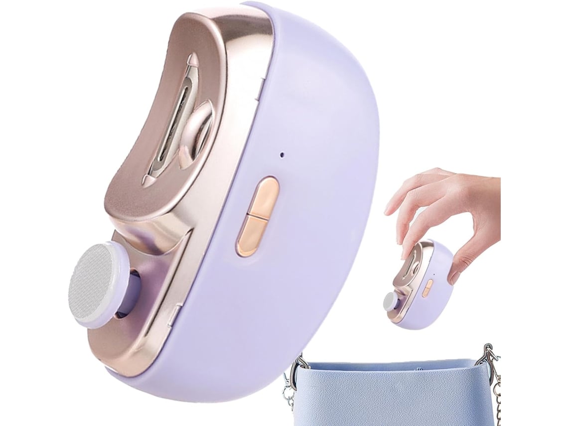 Cortador De Unhas Recarregável – Cortador De Unhas Seguro E Prático Com Compartimento Para Armazenamento.