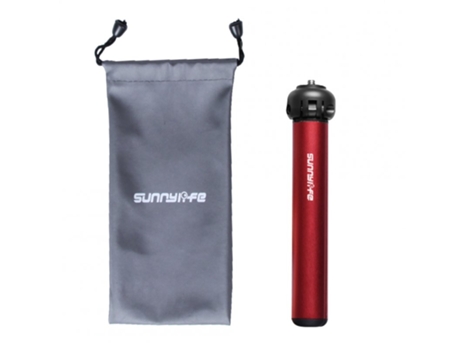 Mini trípode Soporte de escritorio de aluminio Accesorio de cámara deportiva para GoPro 9 Lingmo OM4 Tipo estándar rojo
