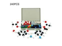 Kit De Modelos Moleculares 240pcs Para Química Orgânica E Inorgânica - Instrumentos De Ensino Escolar