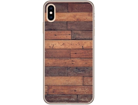 Carcasa iPhone XS Max TUMUNDOSMARTPHONE Madera 03 Multicolor