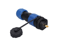 Conector de aviación 2026, seguro, resistente a la oxidación, duradero, 1 pin, 380 V, 25 A, para máquinas programadas.