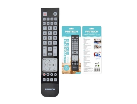 Control remoto universal para televisión, PRITECH PBP-259 NEGRO