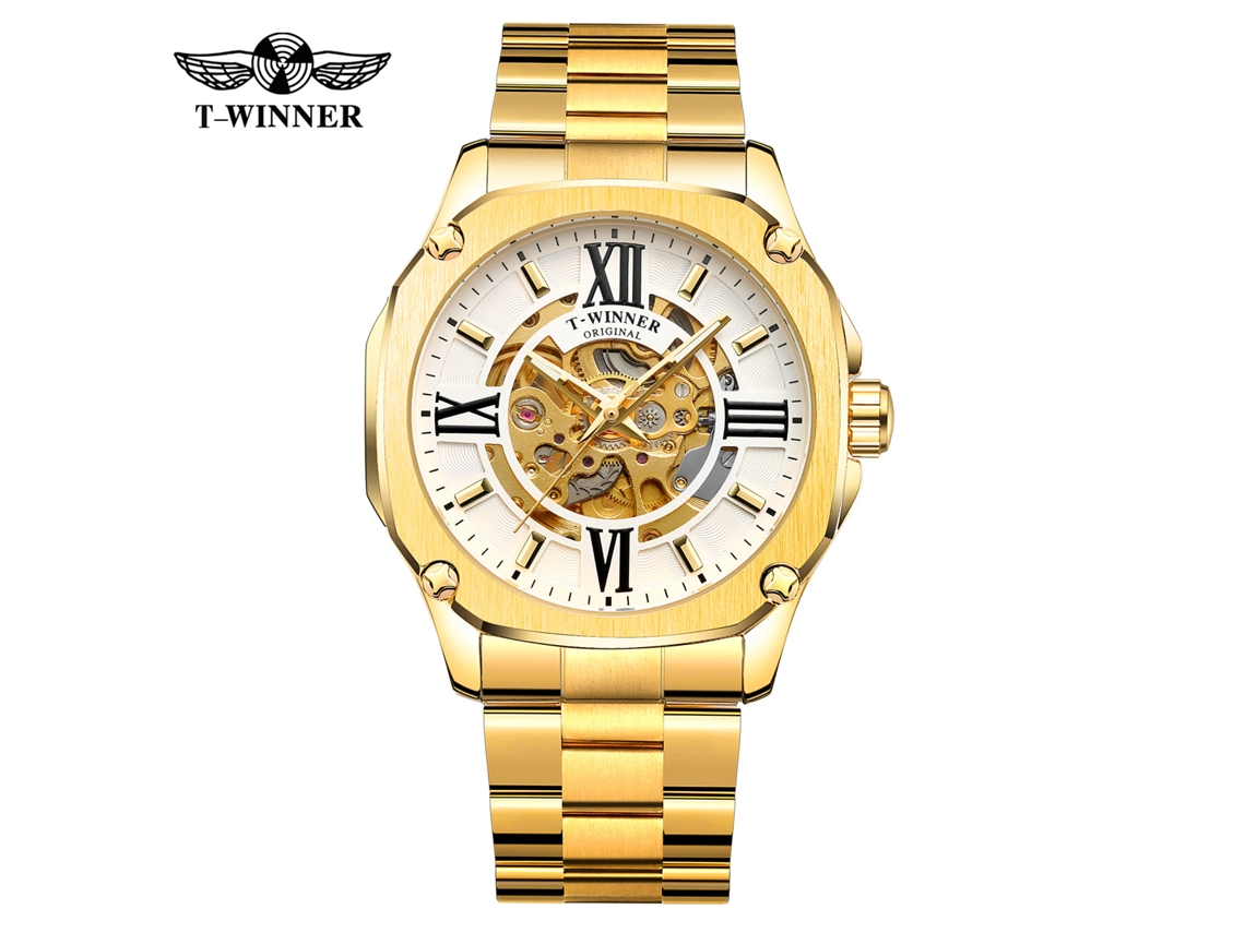 (estilo 3) Reloj De Negocios Casual Para Hombre, Estilo Europeo Y Americano, Con Movimiento Mecánico Esqueleto.