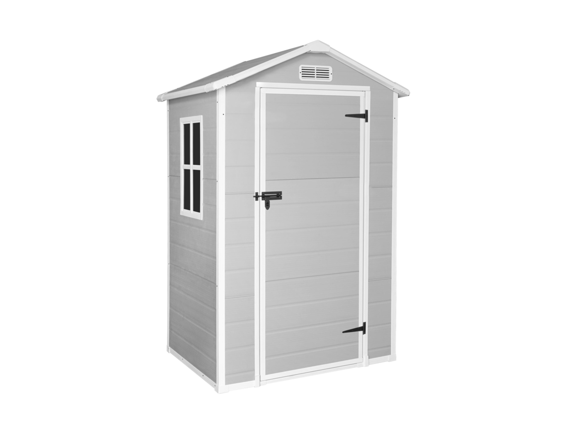 Abrigo de Resina WASABI Aqua (1,37 m² - 134 x 103 x 202 cm)