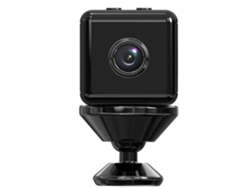 Mini cámara espía Yizhood HD 4K 1080P con detección de movimiento, DVR y visión nocturna (negra)