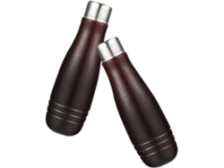 2 mangos de madera Topbathy para limas, duraderos