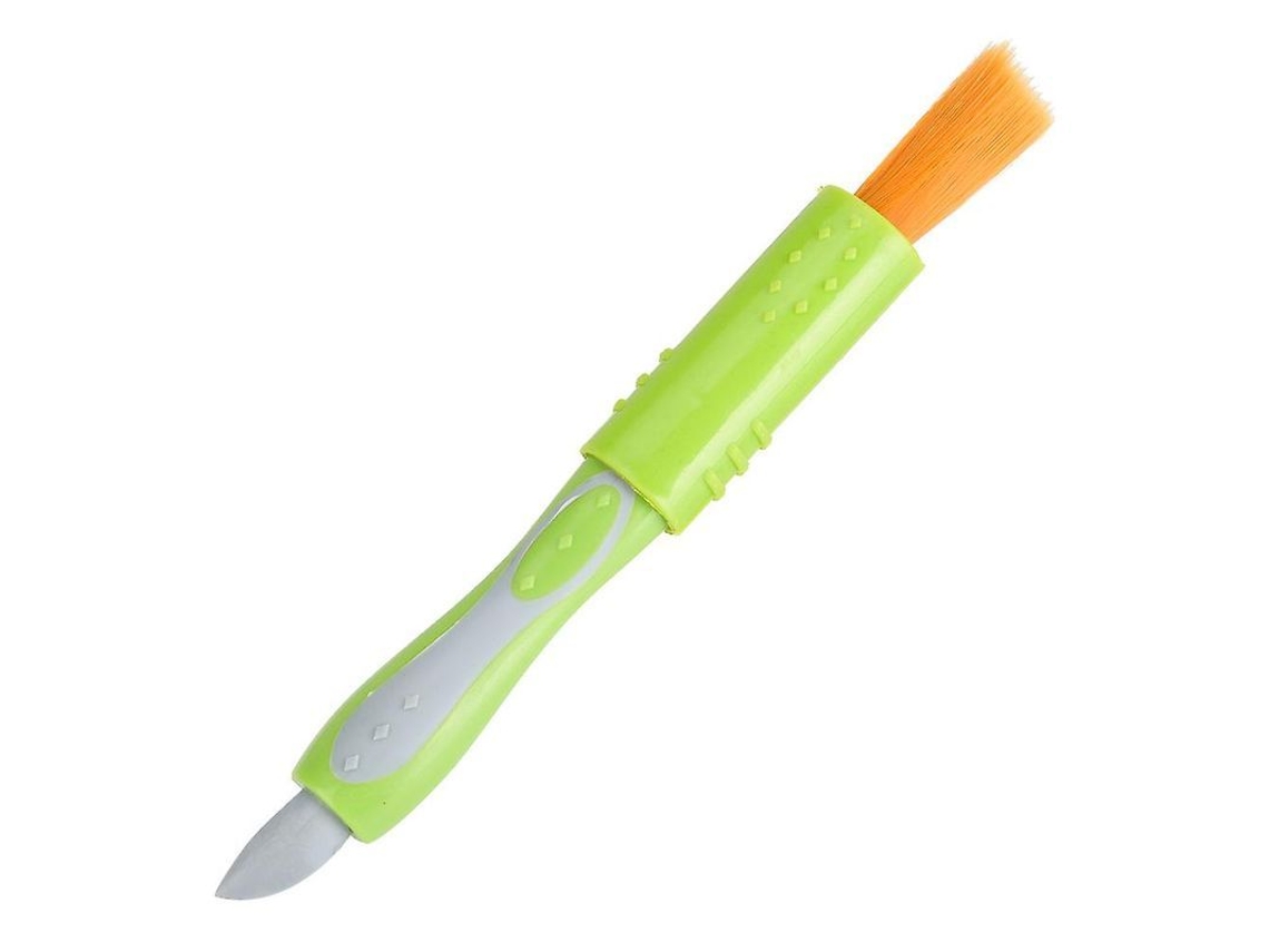 Cepillo De Limpieza Multifuncional Suave De Doble Cabezal Para Pantallas Y Teclados De Ordenador.