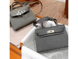 2026-bolso De Cuero Para Mujer Mini Kelly De Segunda Generación Con Cremallera Y Asa Suave Para Uso Diario