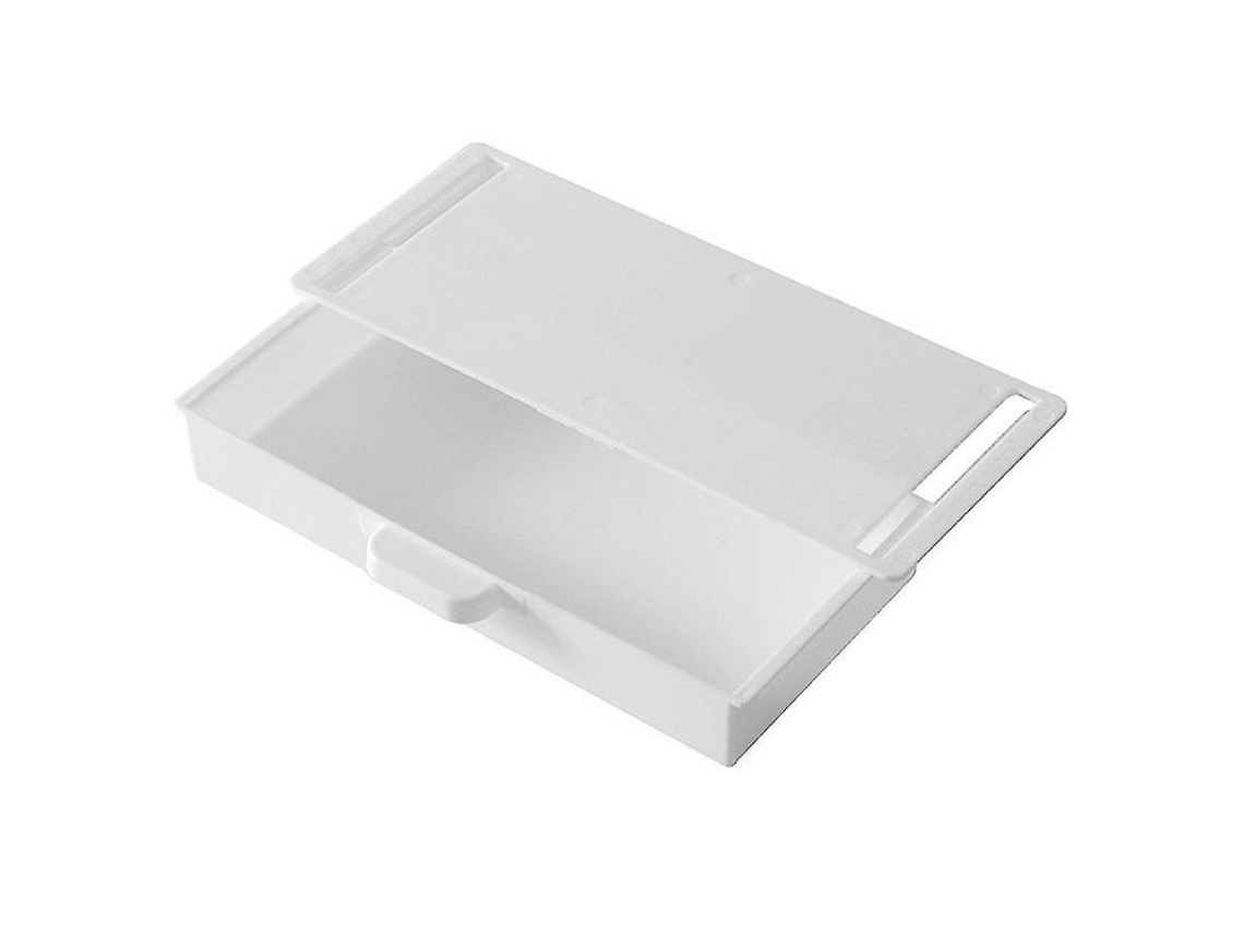 Organizador De Cajones De Escritorio Con Respaldo Autoadhesivo, Almacenamiento Secreto Para Lápices Y Accesorios.