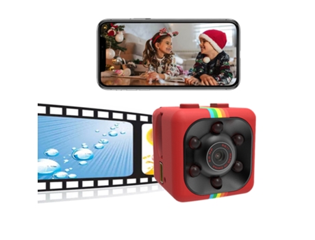 Cámara Mini Espía Portátil Inalámbrico Oculto Niñera Hd 1080P Con Visión Nocturna