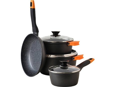 Batería de Cocina SAN IGNACIO Energy (Aluminio Forjado - 7 Piezas)