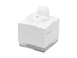 Humidificador Chrui Moon Fall, difusor de aroma USB con luz nocturna y dos modos de pulverización (blanco)