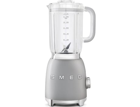 Batidora de Vaso SMEG Anni 50 BLF01SVEU (800 W - 1.5 L - Gris)