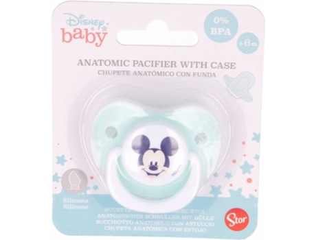Chupete MICKEY MOUSE 65755 Verde (0 - 6 meses)