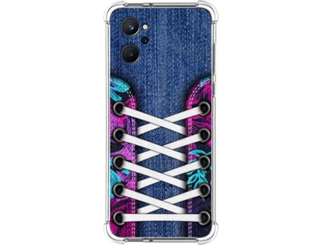 Carcasa Realme 9i TUMUNDOSMARTPHONE Dibujos Antigolpes Zapatillas 06 Multicolor