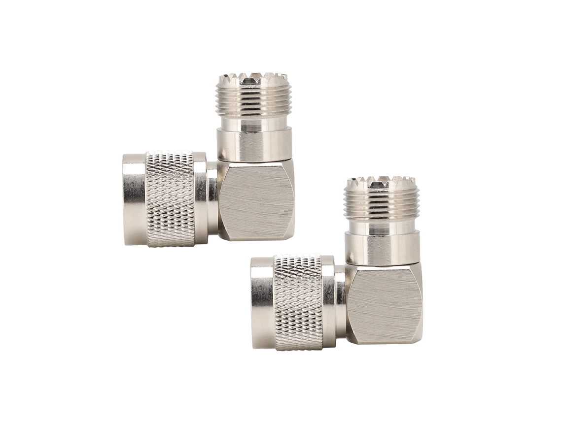 Adaptador RF (conector de antena, conexión en codo)