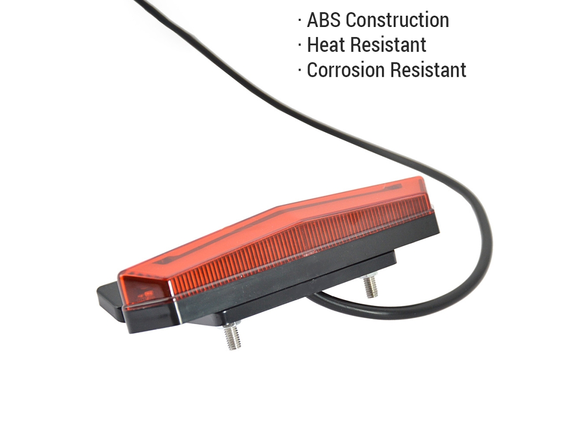 Juego De Luces Delanteras Y Traseras Para Bicicleta Eléctrica De 24-48 V Con Intermitentes Y Claxon.