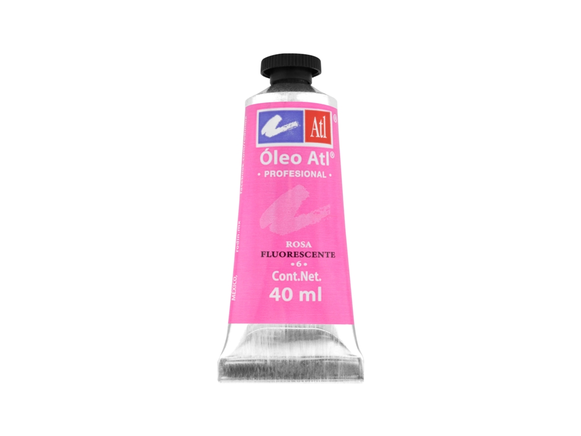 Pintura al óleo fluorescente Atl 40 ml (Rosa fluorescente 6)