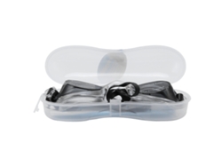 Gafas de natación impermeables antivaho con estuche.