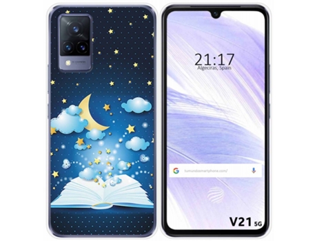 Carcasa Vivo V21 5G TUMUNDOSMARTPHONE Dibujos Multicolor