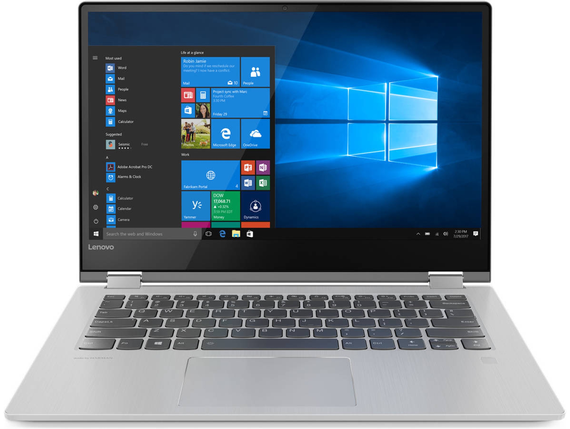 Portátil Convertible 2 en 1 LENOVO Yoga 530-14IKB (14'' - Intel Core i5-8250U - RAM: 8 GB - 256 GB SSD - Intel UHD Graphics 620)