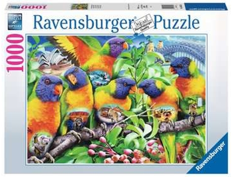 Puzzle RAVENSBURGER Land of the Lorikeet rompecabezas 1000 pieza(s) Animales