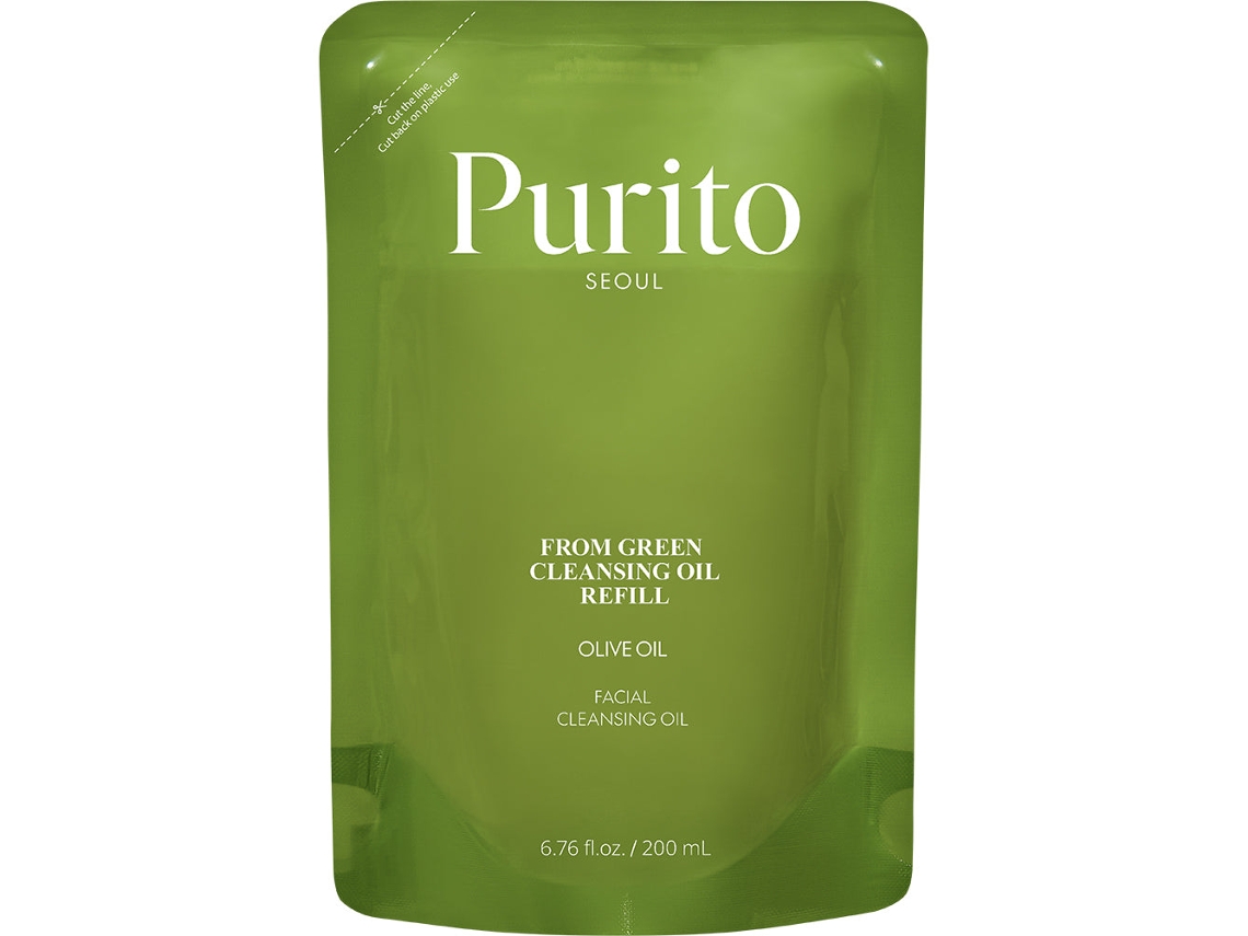Purito From Green Cleansing Oil Refill - Aceite De Limpieza Facial 200 Ml