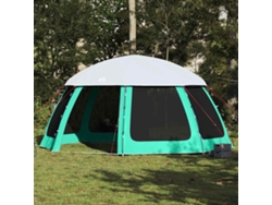 Tienda de piscina con mosquitera desmontable y paredes de malla.