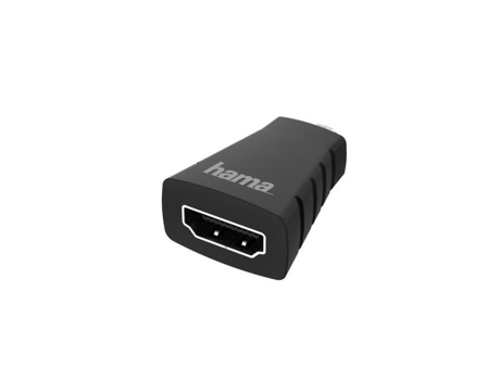 Adaptador HDMI HAMA Ficha Micro-HDMI Puerto HDMI Ultra-HD 4K