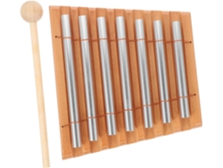 Instrumento De Percusión Educativo Con Mazo., Campana Musical De Mesa Con Tonos