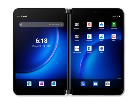 Smartphone MICROSOFT Surface Duo 2 14,7 cm (5.8) SIM doble Android 11 5G USB Tipo C 8 GB 128 GB 4449 mAh Blanco