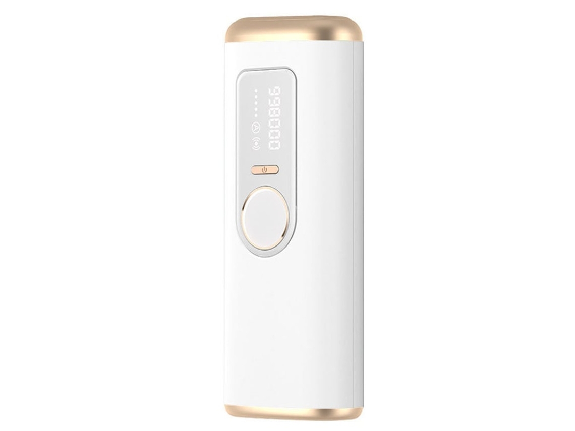 Depiladora de luz pulsada YIZHOOD Dlp391 blanca