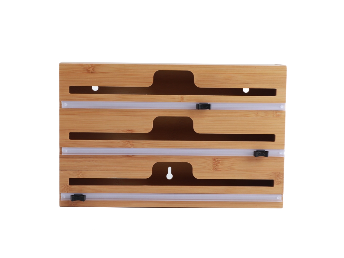 Dispensador de plástico y aluminio para cocina y baño