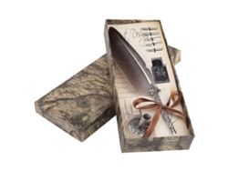 Set De Pluma De Pluma De Caligrafía Inglesa Con 5 Puntas Y Tinta Caja Regalo Para Escritura