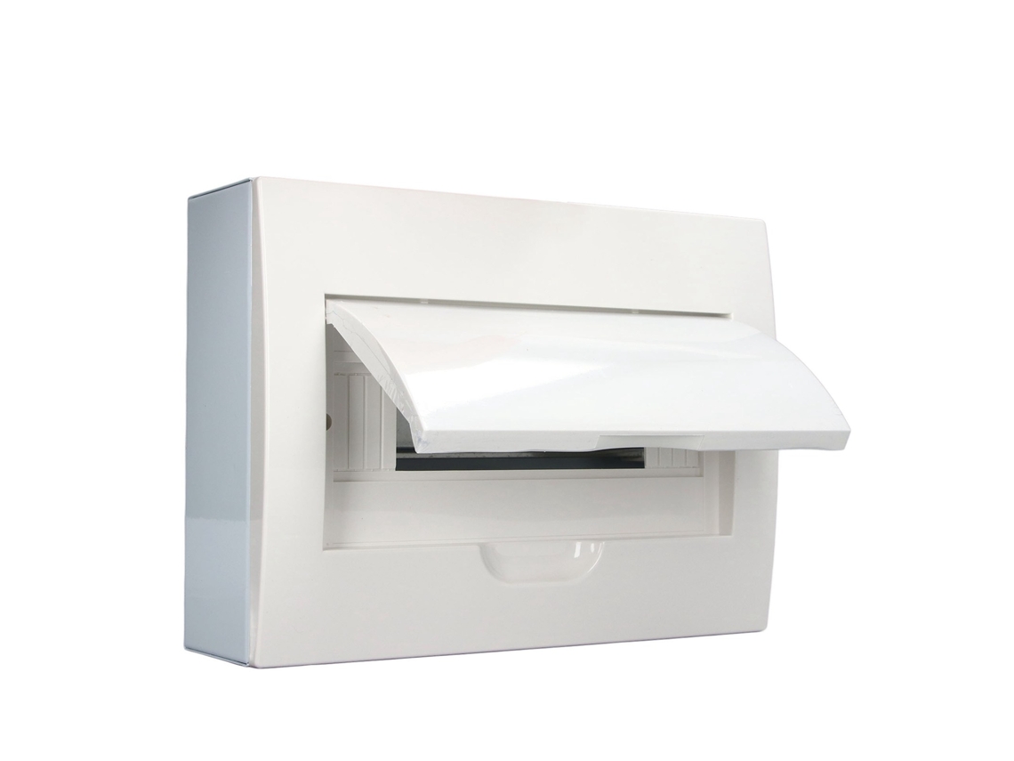 2026as-caja De Distribución De 12 Vías Con Protección De Disyuntores Montaje En Superficie Din Rail