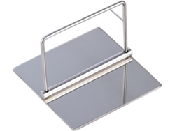 Servilletero De Mesa De Acero Inoxidable Plateado, Resistente Al Desgaste Diario, Diseño Para El Hogar.