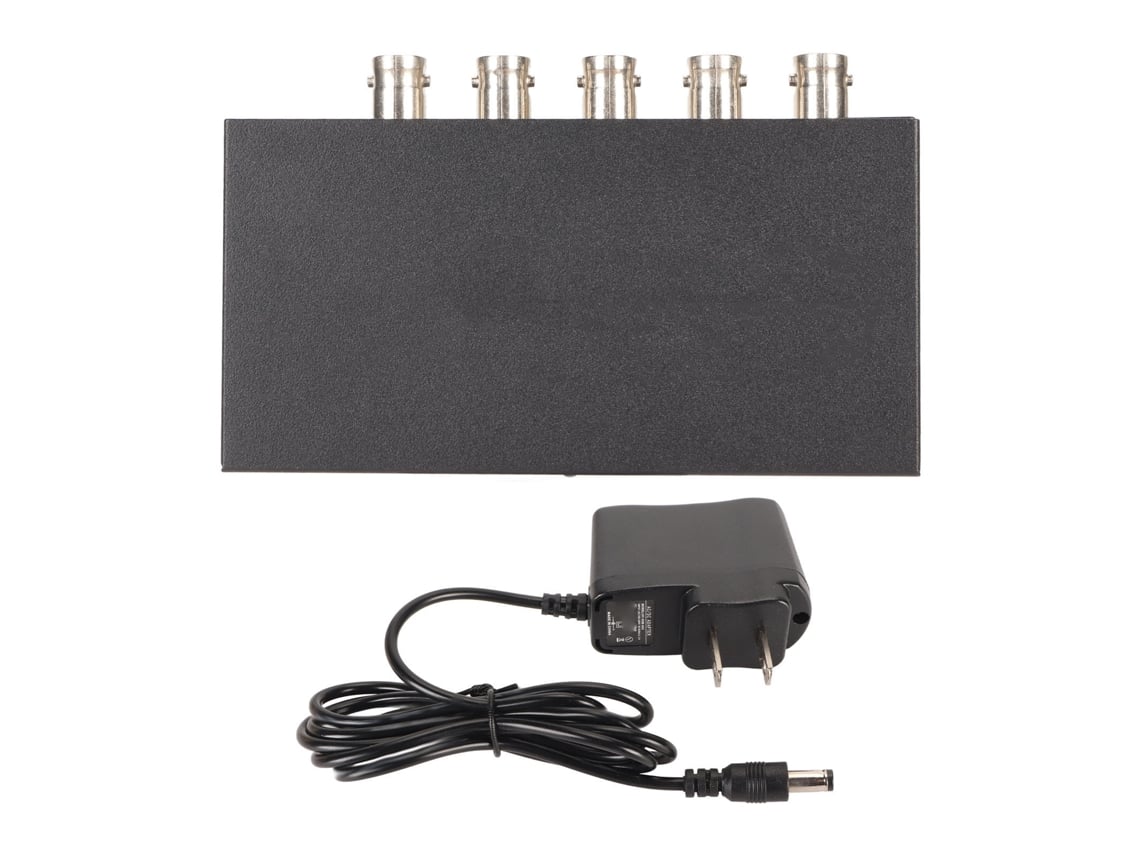 Divisor Sdi Profesional 1x4 Compatible Con 3g Hd Sd Sdi 1080p Para Estaciones De Tv, Monitoreo, Seguridad, Enchufe Usb De 100-240v