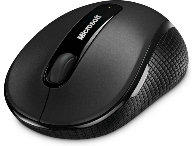 Ratón MICROSOFT D5D-00004 (Inalámbrico - Negro)