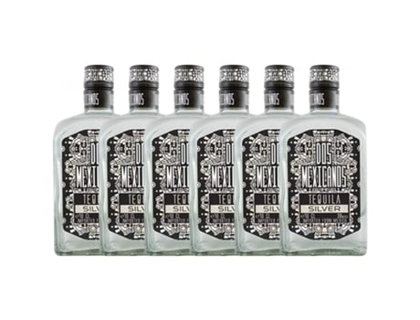 Tequila DOS MEXICANOS Dos Mexicanos Silver Blanco (0.7 L - 6 unidades)