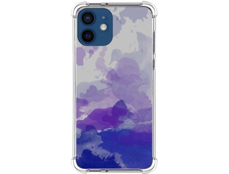 Carcasa iPhone 12 / 12 Pro (6.1) TUMUNDOSMARTPHONE Acuarela 09 Multicolor
