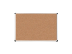 Bi-office Maya W Tablero De Corcho - 600 X 450 Mm, Con Marco De Aluminio