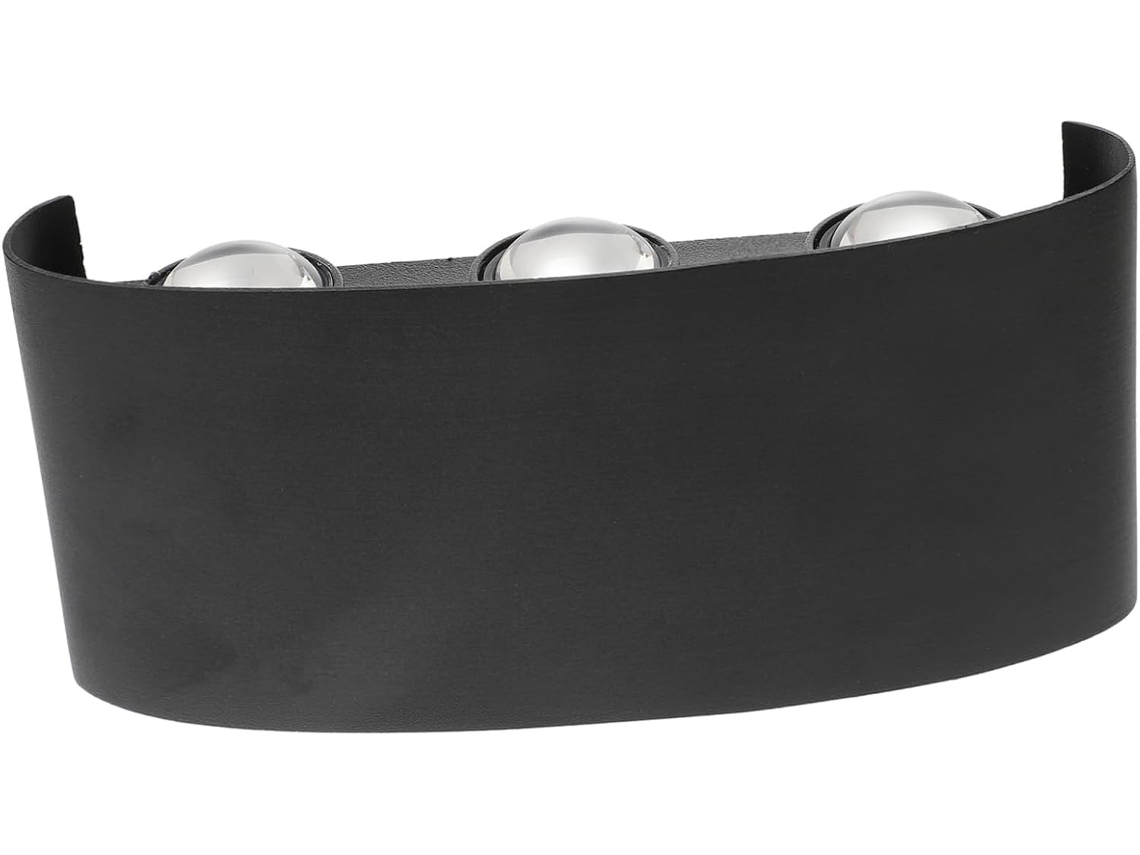 Aplique De Pared Led Curvo De Aluminio De 2 Piezas, Luz Cálida Para Pasillo, Sala De Estar, Dormitorio, Decoración Duradera.