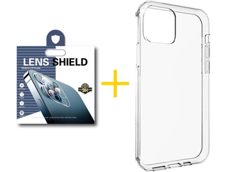 Carcasa + 1 Protector de Cámara para iPhone 12 Mini SKYHE Transparente Claro